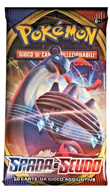 Spada e Scudo ITA - Bustina Artwork Lapras V Max