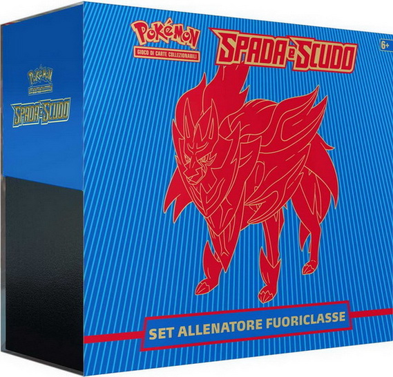 Spada e Scudo ITA - Set Allenatore Fuoriclasse Zamazenta