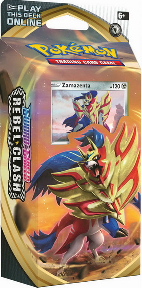 S&S-Rebel Clash ENG - Theme Deck Zamazenta