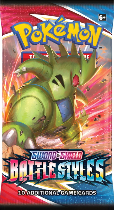 S&S-Battle Styles ENG - Booster Pack Artwork Tyranitar
