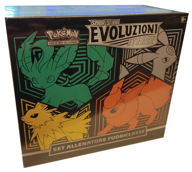 SeS-Evoluzioni Eteree ITA - Set Allenatore Fuoriclasse Umbreon Leafeon Jolteon Flareon