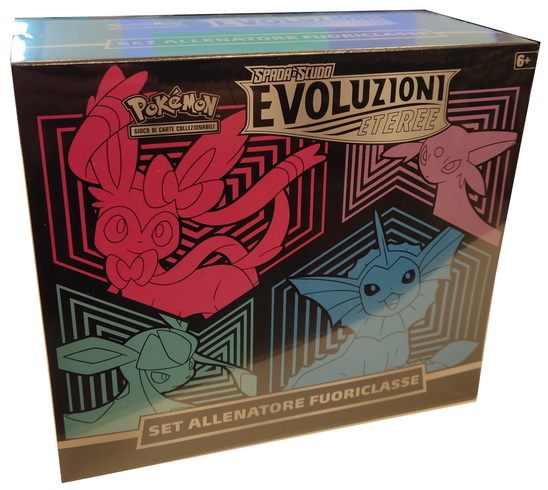 SeS-Evoluzioni Eteree ITA - Set Allenatore Fuoriclasse Espeon Sylveon Glaceon Vaporeon