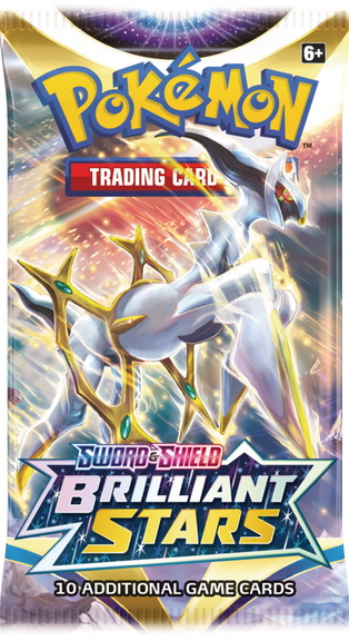 S&S-Brilliant Stars ENG - Booster Pack Artwork Arceus