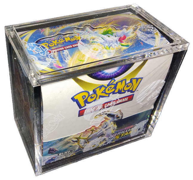 S&S-Brilliant Stars ENG - Box 36 booster pack + Case in Plexiglass Cards Collection