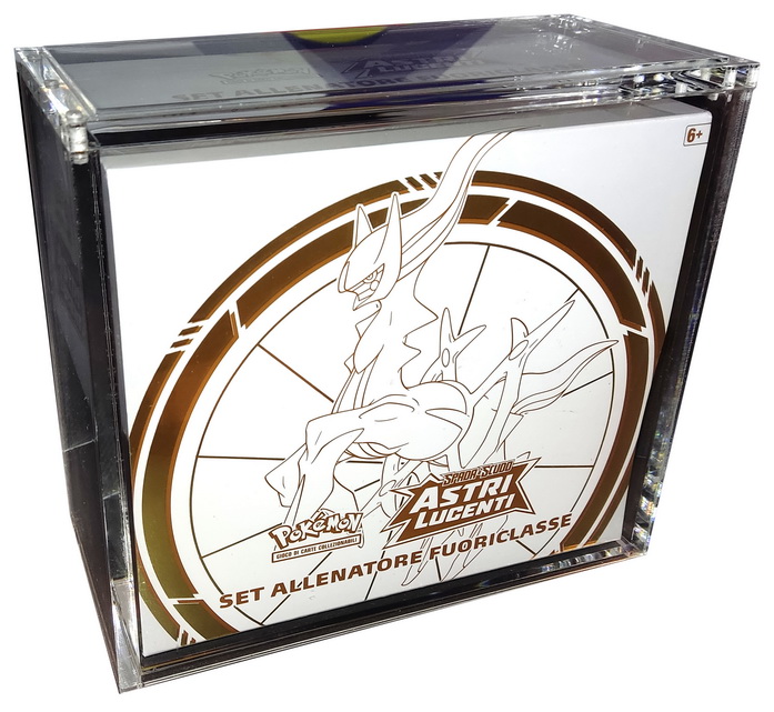 SeS-Astri Lucenti ITA - Set Allenatore Fuoriclasse + Case in Plexiglass Cards Collection