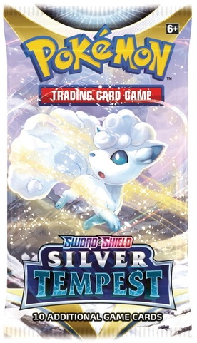 Silver Tempest ENG - Booster Pack Artwork Alolan Vulpix