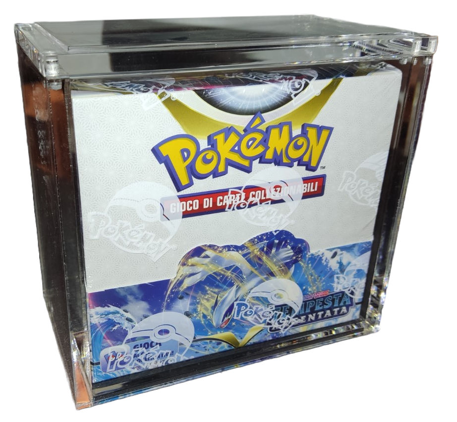 SeS-Tempesta Argentata ITA - Box 36 bustine + Case in Plexiglass Cards Collection