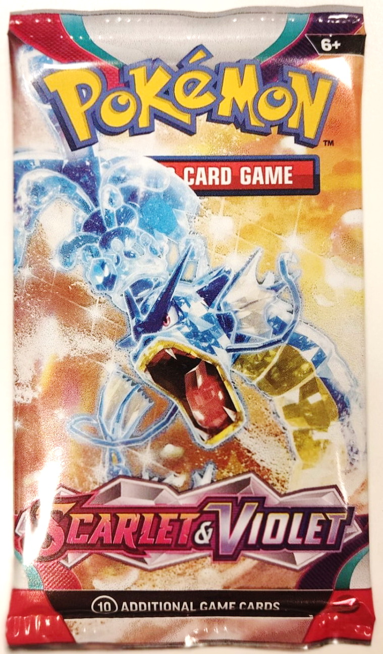Scarlet & Violet ENG - Booster Pack Artwork Teracrystal Gyarados