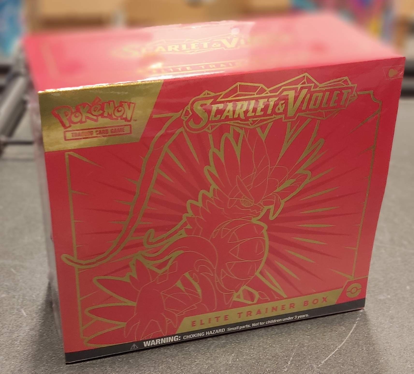 Scarlet & Violet ENG - Elite Trainer Box Koraidon (red)
