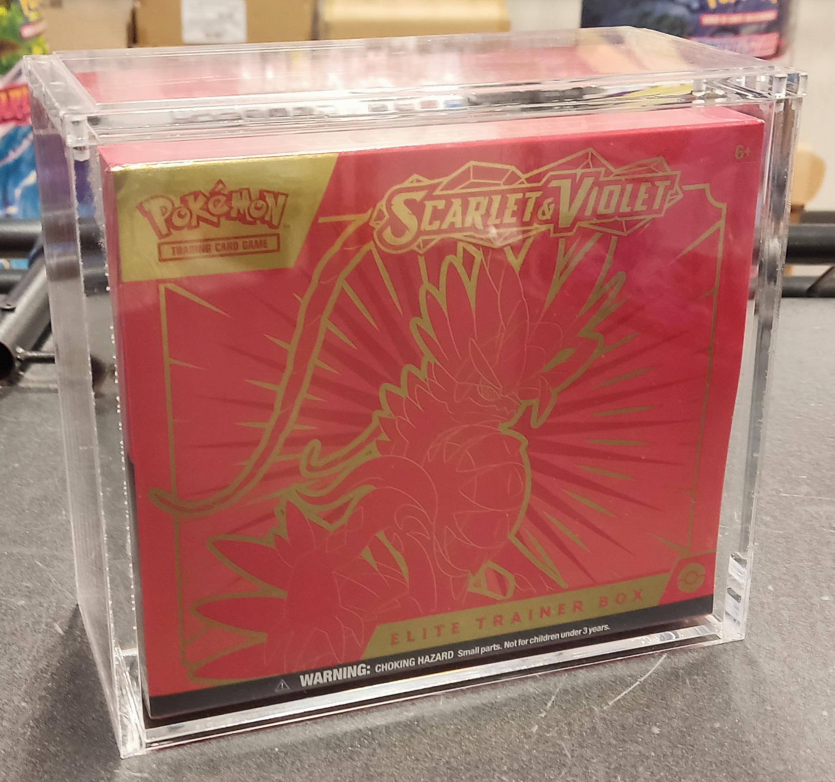 Scarlet & Violet ENG - Elite Trainer Box Koraidon + Case in Plexyglass