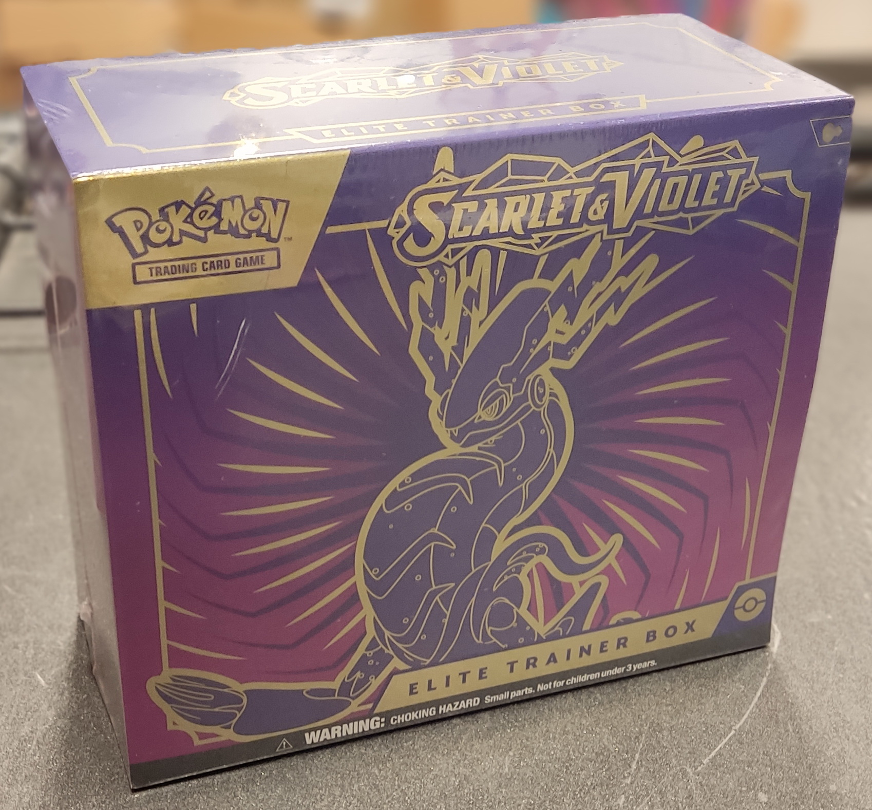 Scarlet & Violet ENG - Elite Trainer Box Miraidon (purple)