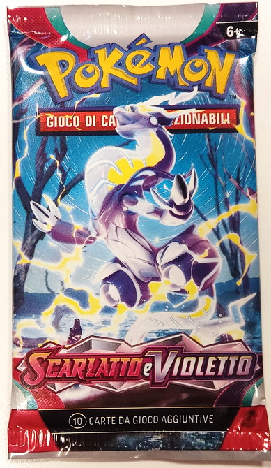 Scarlatto e Violetto ITA - Bustina Artwork Miraidon