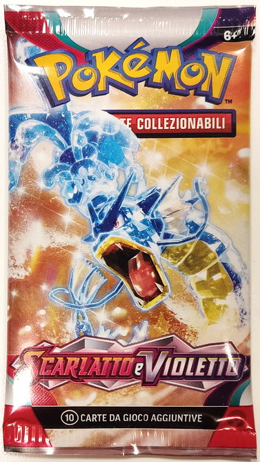 Scarlatto e Violetto ITA - Bustina Artwork Gyarados Teracristallo