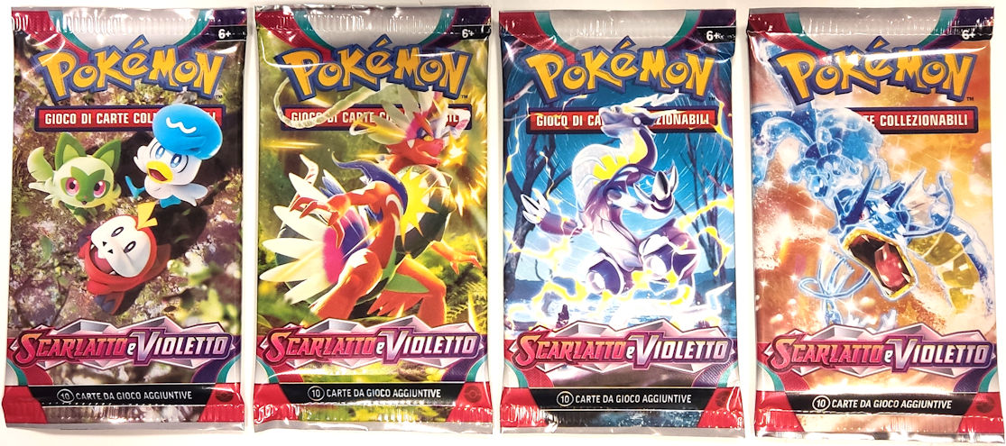 Scarlatto e Violetto ITA - Artset 4 bustine