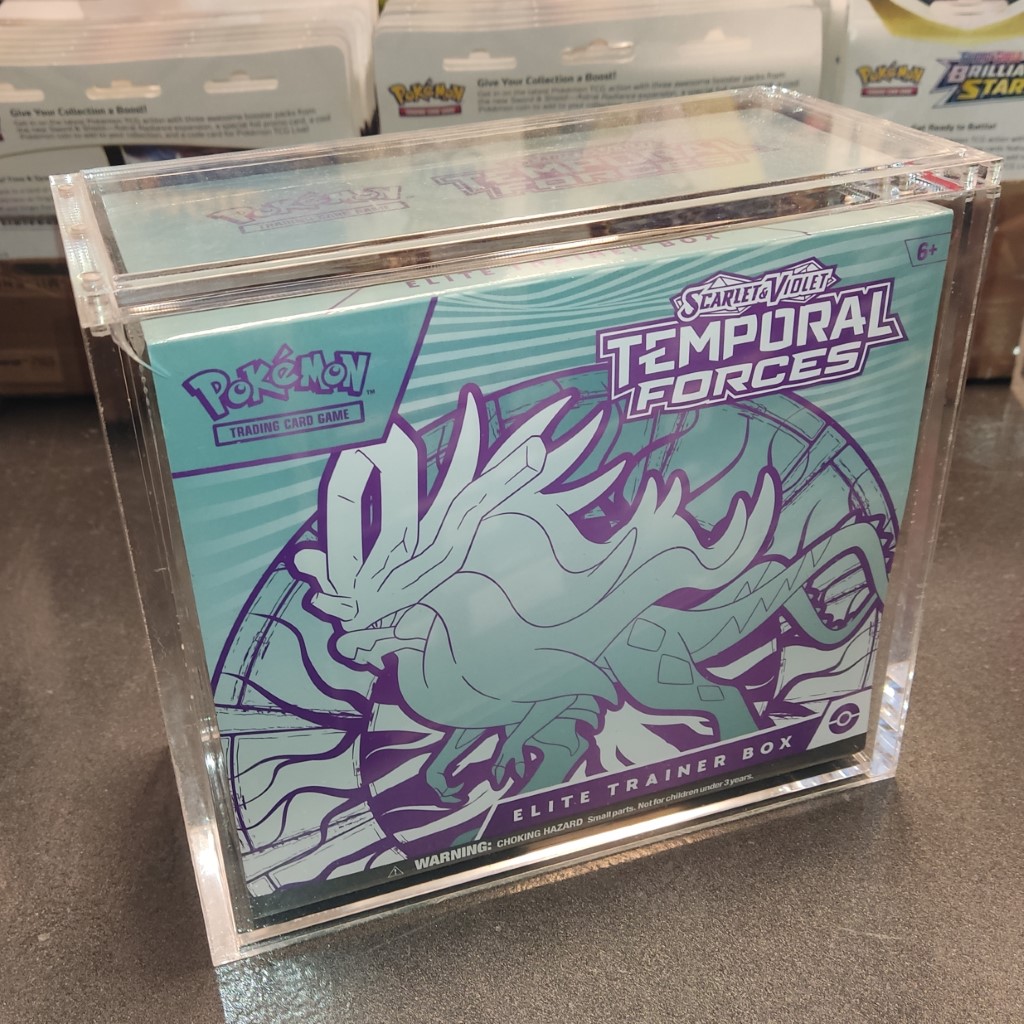 S&V Temporal Forces ENG - Elite Trainer Box Walking Wake + Case in Plexyglass Cards Collection