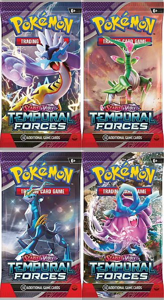 S&V Temporal Forces ENG - 4 Booster Pack: Set 4 Artwork diverse