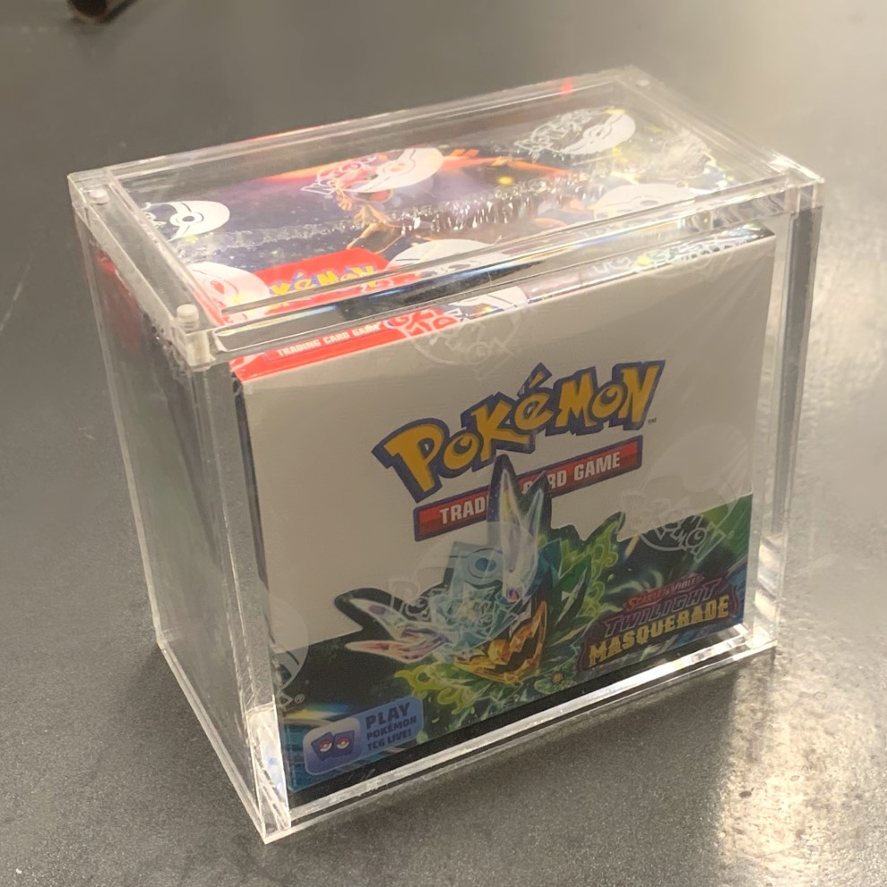 S&V Twilight Masquerade ENG - Box 36 booster pack + Case in Plexiglass Cards Collection