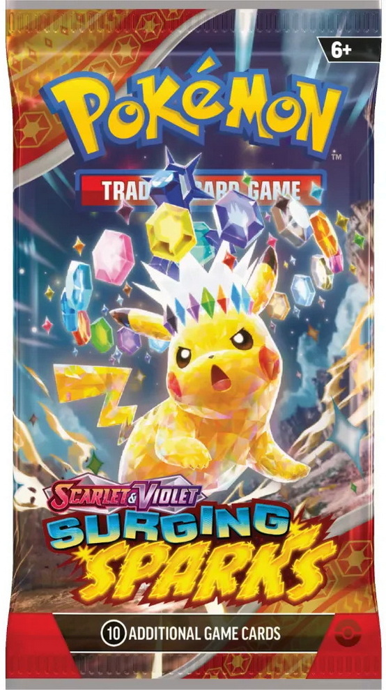 S&V Surging Sparks ENG - Booster Pack (10 cards for booster)