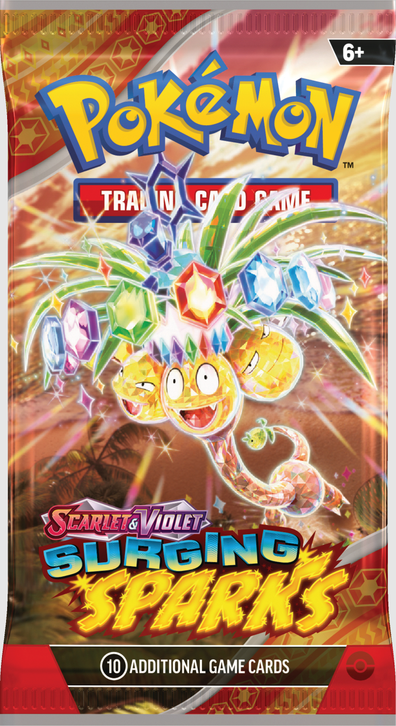 S&V Surging Sparks ENG - Booster Pack Artwork Stellar Tera Exeggutor