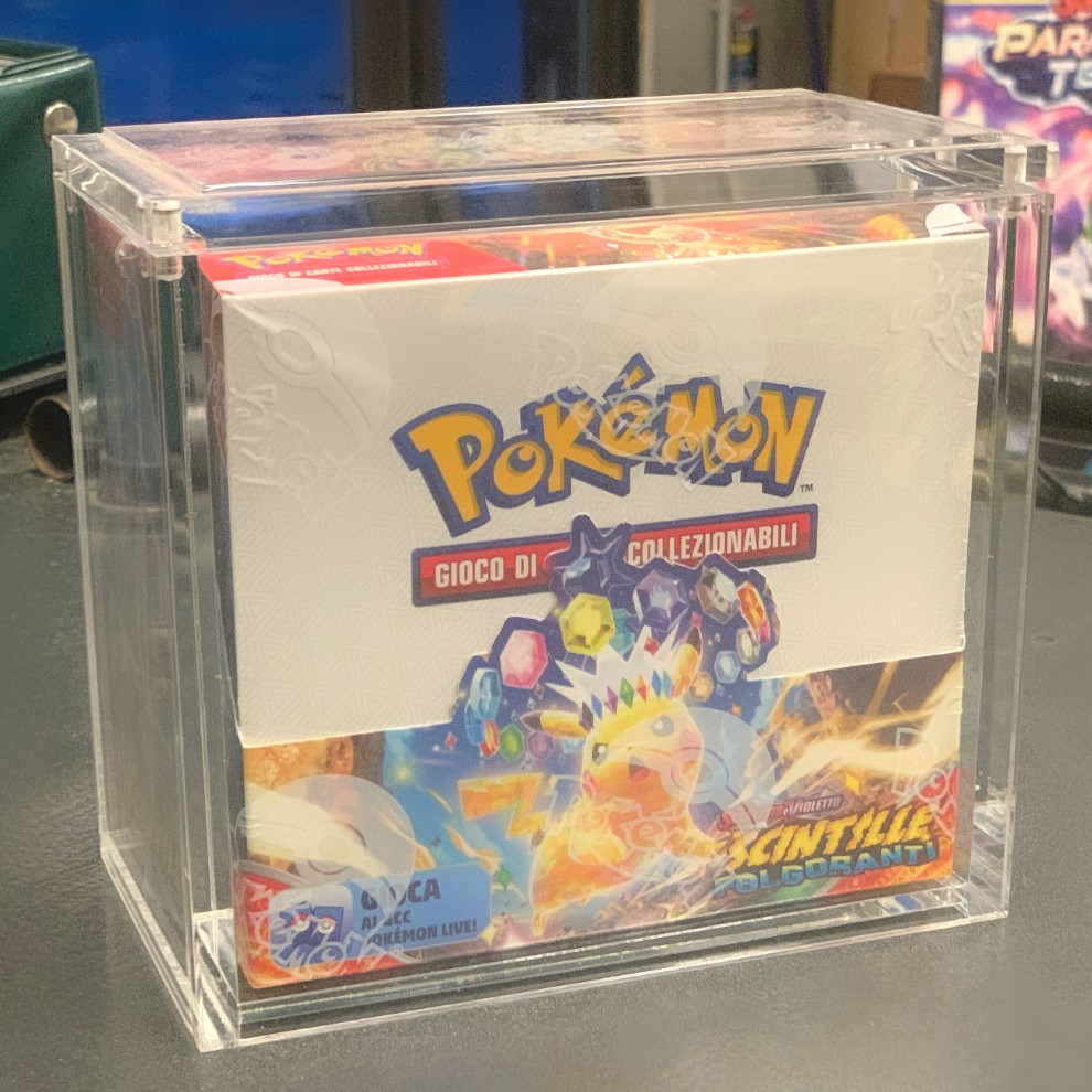 SeV Scintille Folgoranti ITA - Box 36 bustine + Case in Plexiglass Cards Collection