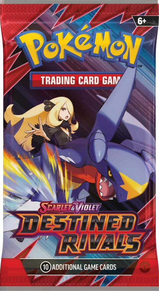 S&V Destined Rivals ENG - Booster Pack Artwork Garchomp & Cynthia