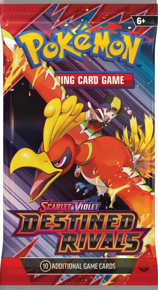 S&V Destined Rivals ENG - Booster Pack Artwork Ho-Oh & Ethan