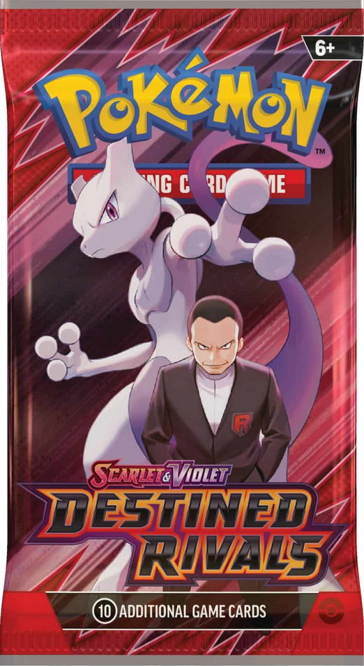 S&V Destined Rivals ENG - Booster Pack Artwork Mewtwo & Giovanni