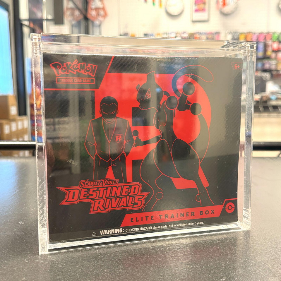 S&V Destined Rivals ENG - Elite Trainer Box + Case in Plexyglass Cards Collection