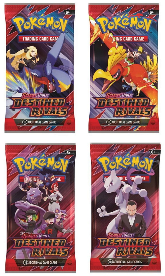 S&V Destined Rivals ENG - 4 Booster Pack: Set 4 Artwork diverse