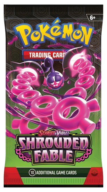 S&V Shrouded Fable ENG - Booster Pack Artwork Pecharunt