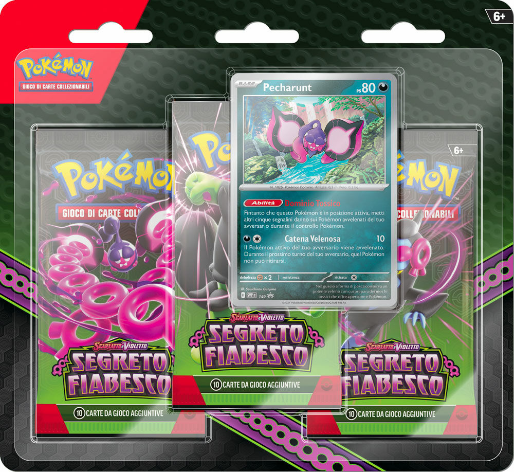 SeV Segreto Fiabesco ITA - Blister 3 buste Pecharunt