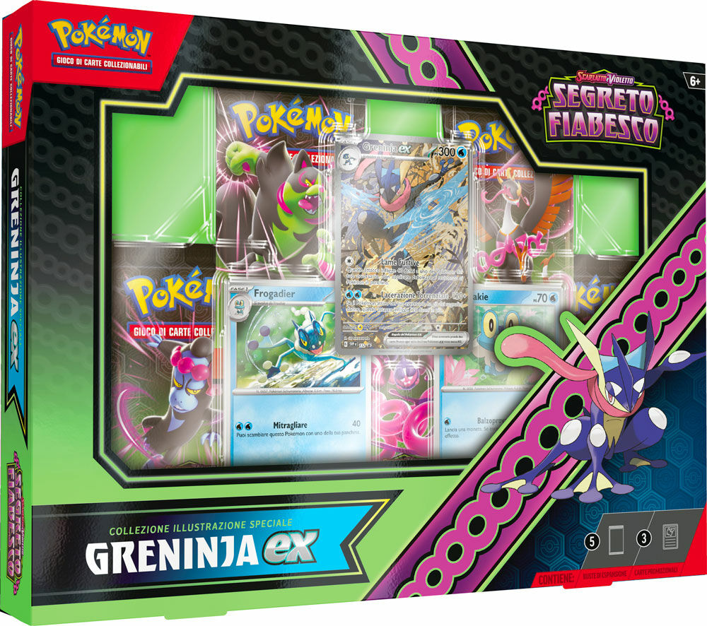 SeV Segreto Fiabesco ITA - Collezione Illustrazione Speciale Greninja ex