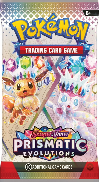 S&V Prismatic Evolutions - Booster Pack Artwork 2