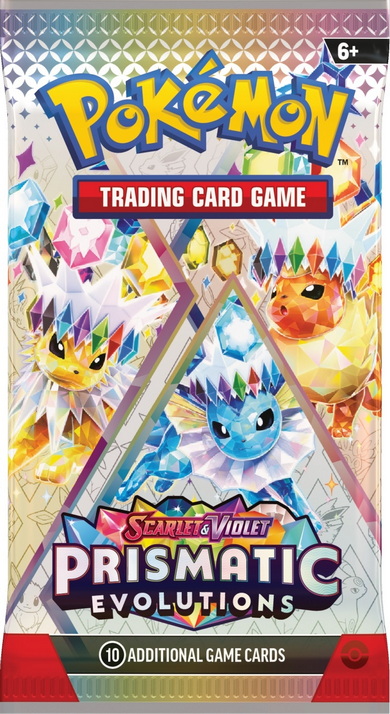 S&V Prismatic Evolutions - Booster Pack Artwork 3