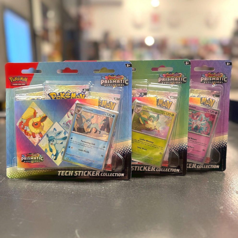 S&V Prismatic Evolutions - Set 3x Sticker Collection