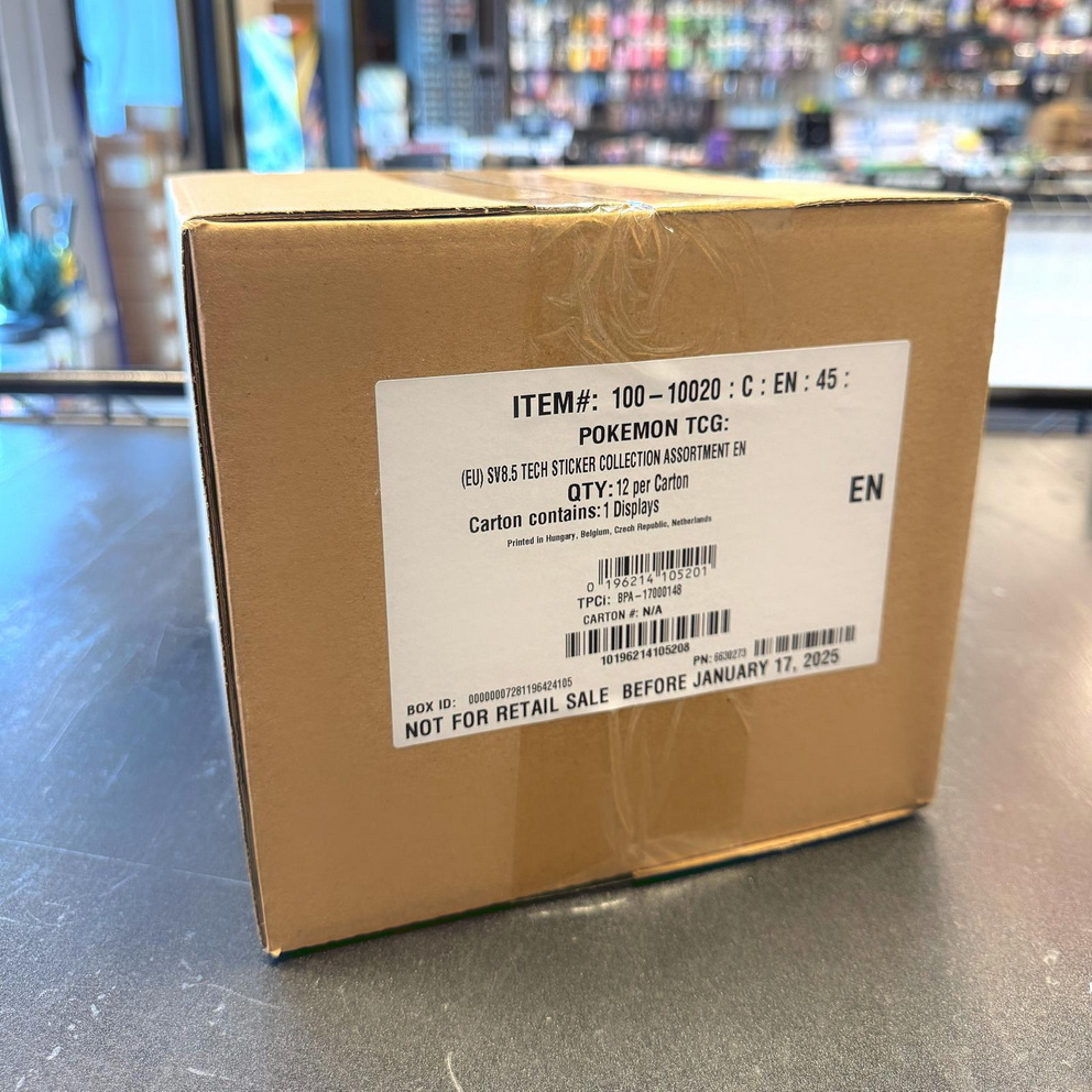 S&V Prismatic Evolutions - Box 12 Sticker Collection