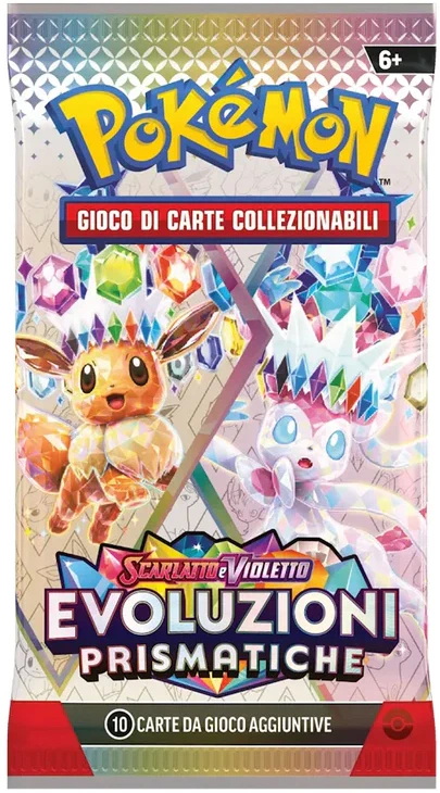SeV Evoluzioni Primastiche ITA - Bustina Artwork Eevee e Sylveon