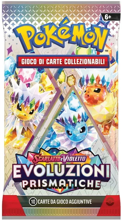 SeV Evoluzioni Primastiche ITA - Bustina Artwork Flareon, Jolteon, Vaporeon