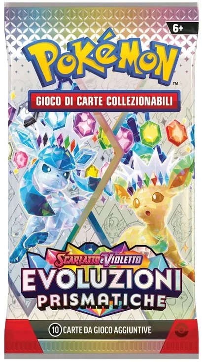 SeV Evoluzioni Primastiche ITA - Bustina Artwork Glaceon e Leafeon