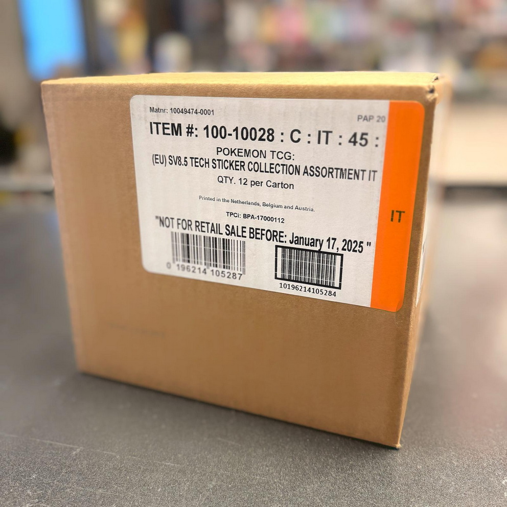SeV Evoluzioni Prismatiche ITA - Box 12 Collezione con Adesivo (4 x tipo)