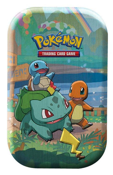 Celebrations ENG - Mini Tin Bulbasaur, Charmader, Squirtle