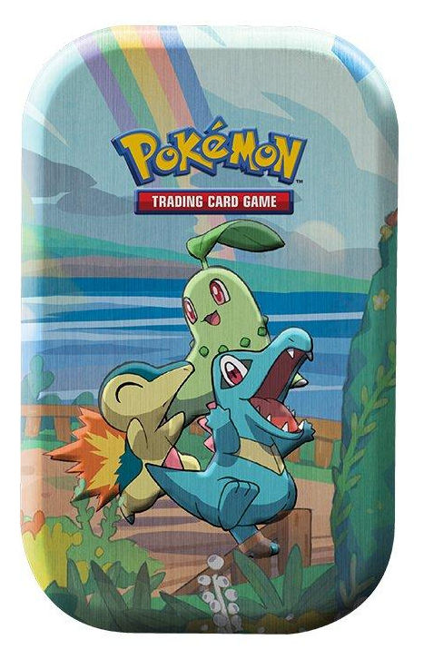 Celebrations ENG - Mini Tin Chicorita, Cyndaquil, Totodile