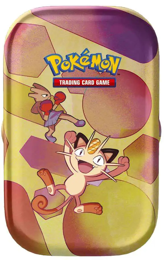 SeV 151 ITA - Mini Tin Meowth e Hitmonchan