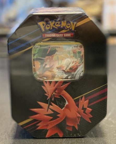 Tin Set Crown Zenit ENG - Tin Galarian Zapdos