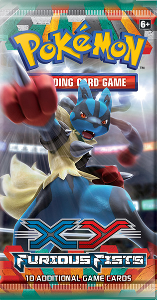 XY-Furious Fists ENG - Bustina (10 carte per bustina)