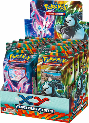 XY-Furious Fists - Box 8 mazzi tematici