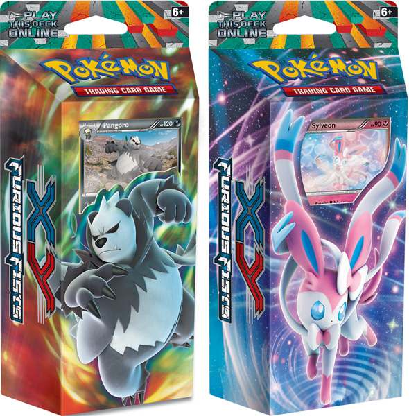 XY-Furious Fists - Set 2 mazzi: Dark Hammer + Enchanted Echo