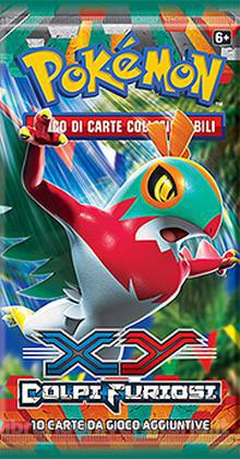 XY-Colpi Furiosi ITA - Bustina (10 carte per bustina)