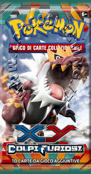 XY-Colpi Furiosi ITA - Bustina Artwork Tyrantrum