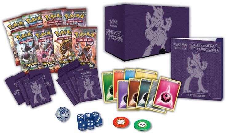 XY-Break Trough - Elite Trainer Box Mega-Mewtwo X (viola)